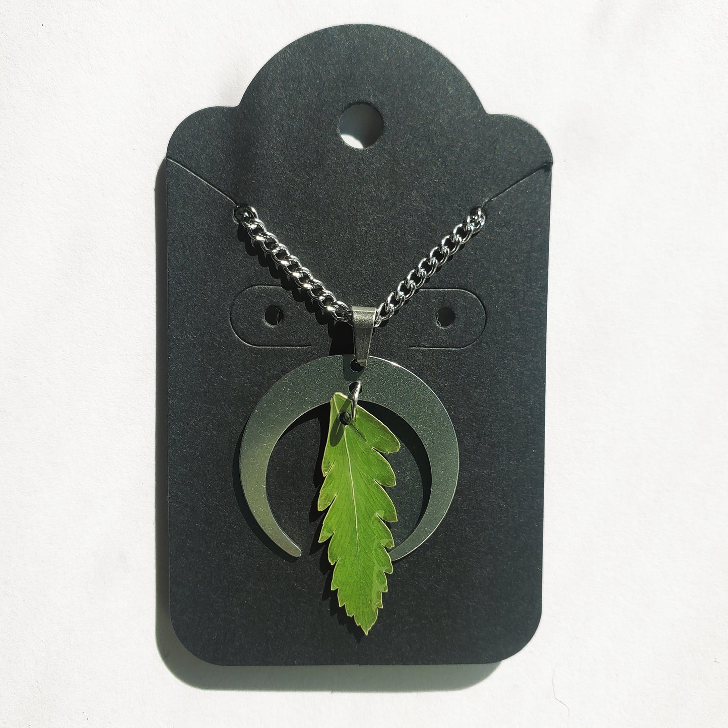 Moonlit Fern Necklace