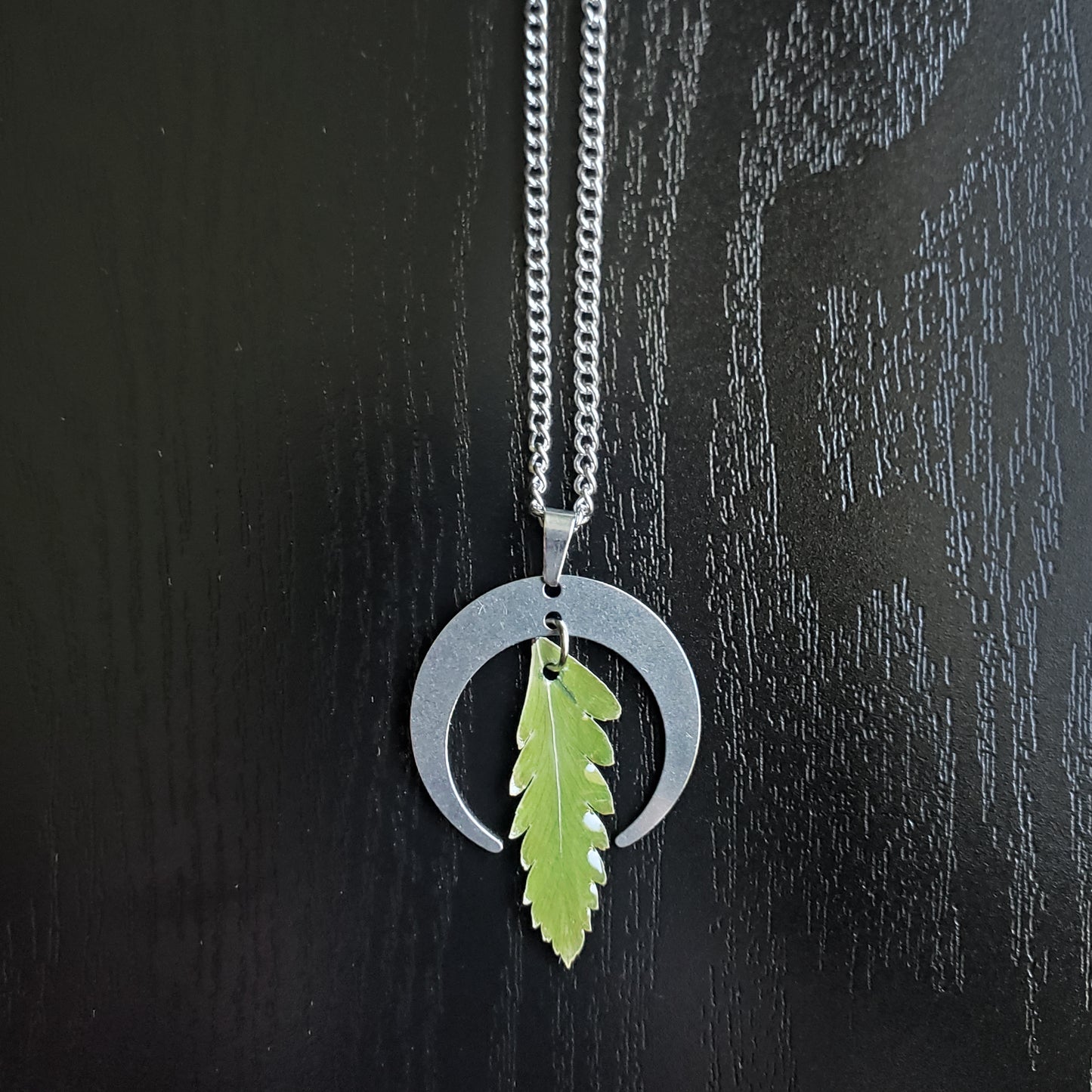 Moonlit Fern Necklace