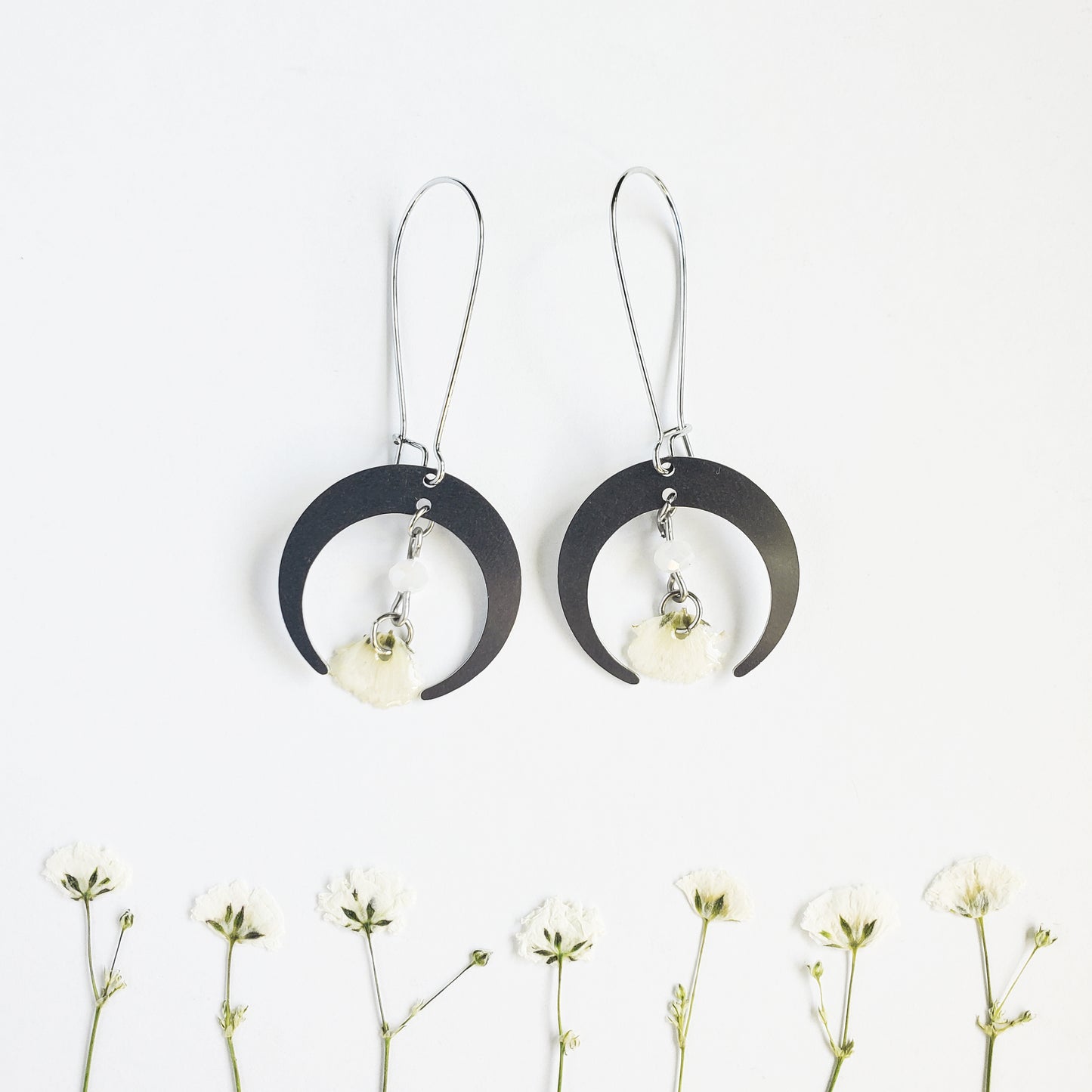 Moonlit Blossom Earrings