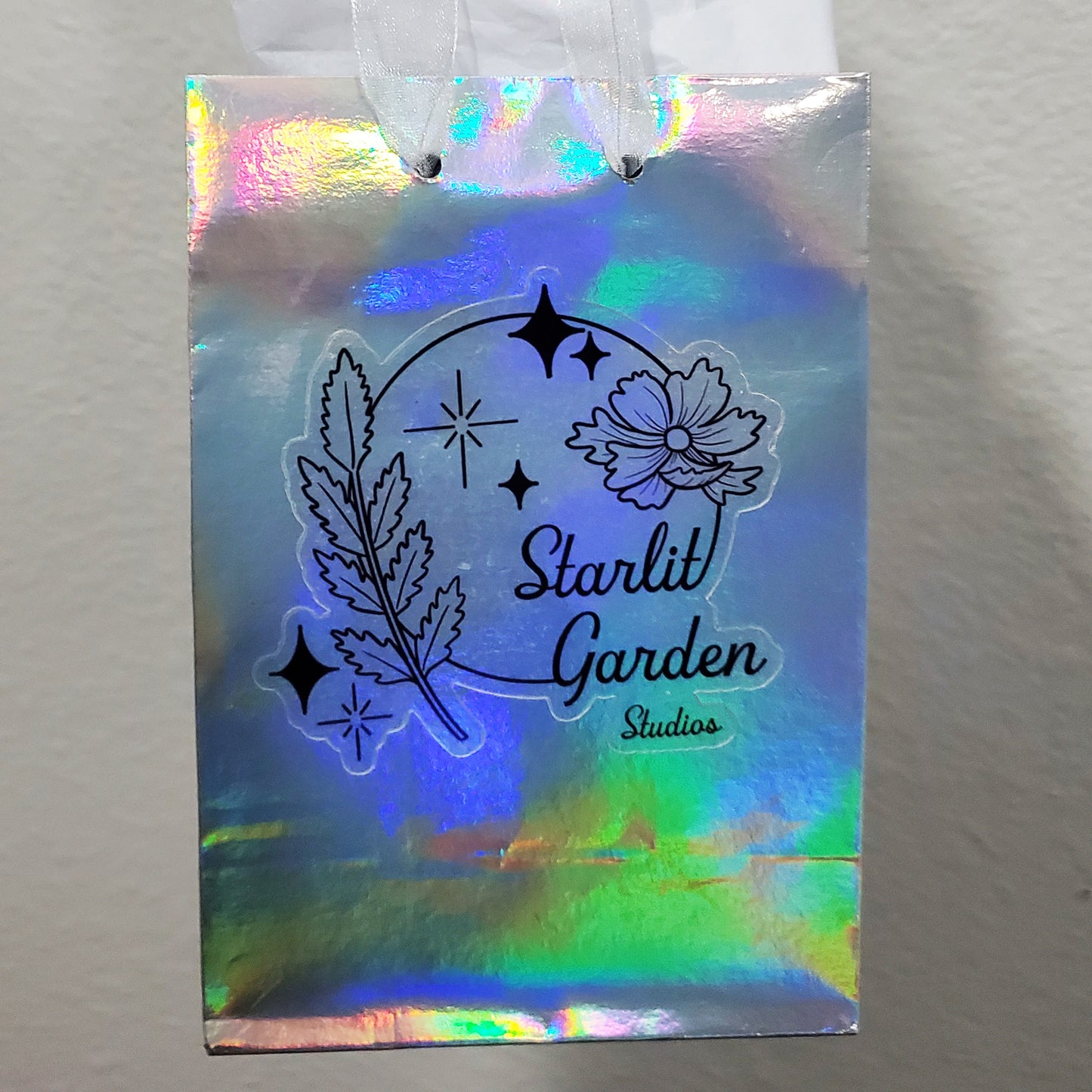 Starlit Garden Studios Circular Logo Sticker