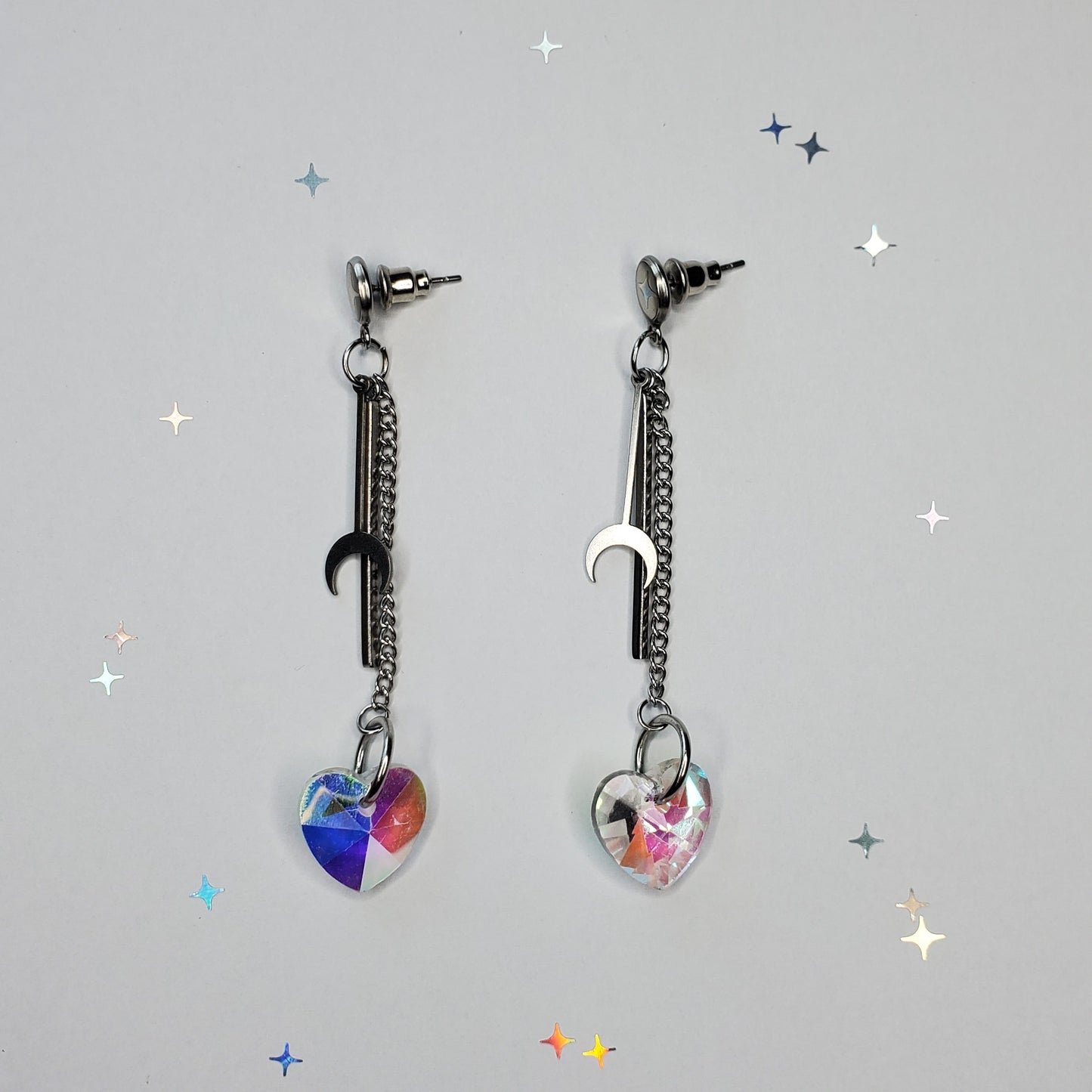 Love Like Moonlight Stud Earrings