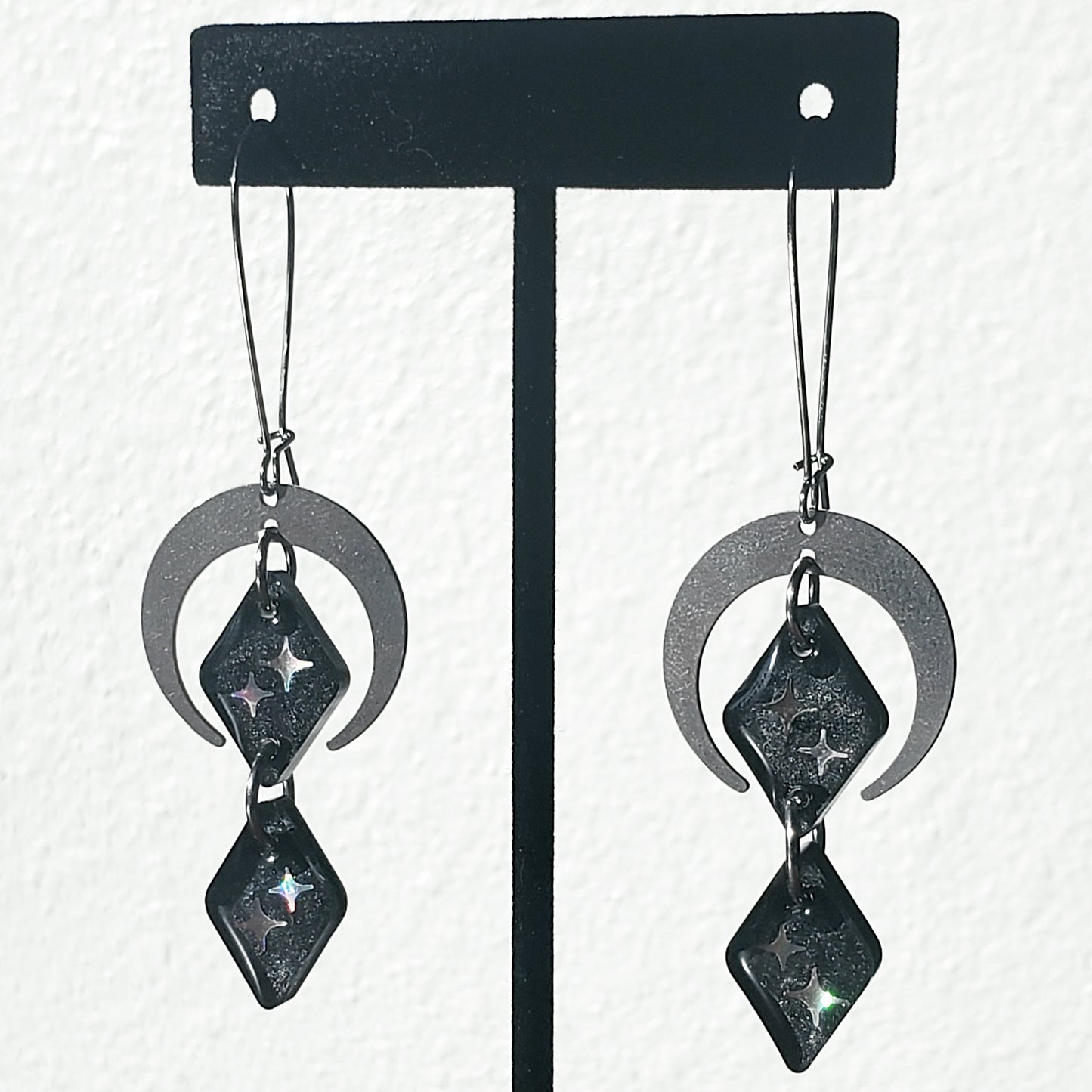 Moonlit Meteor Shower Earrings