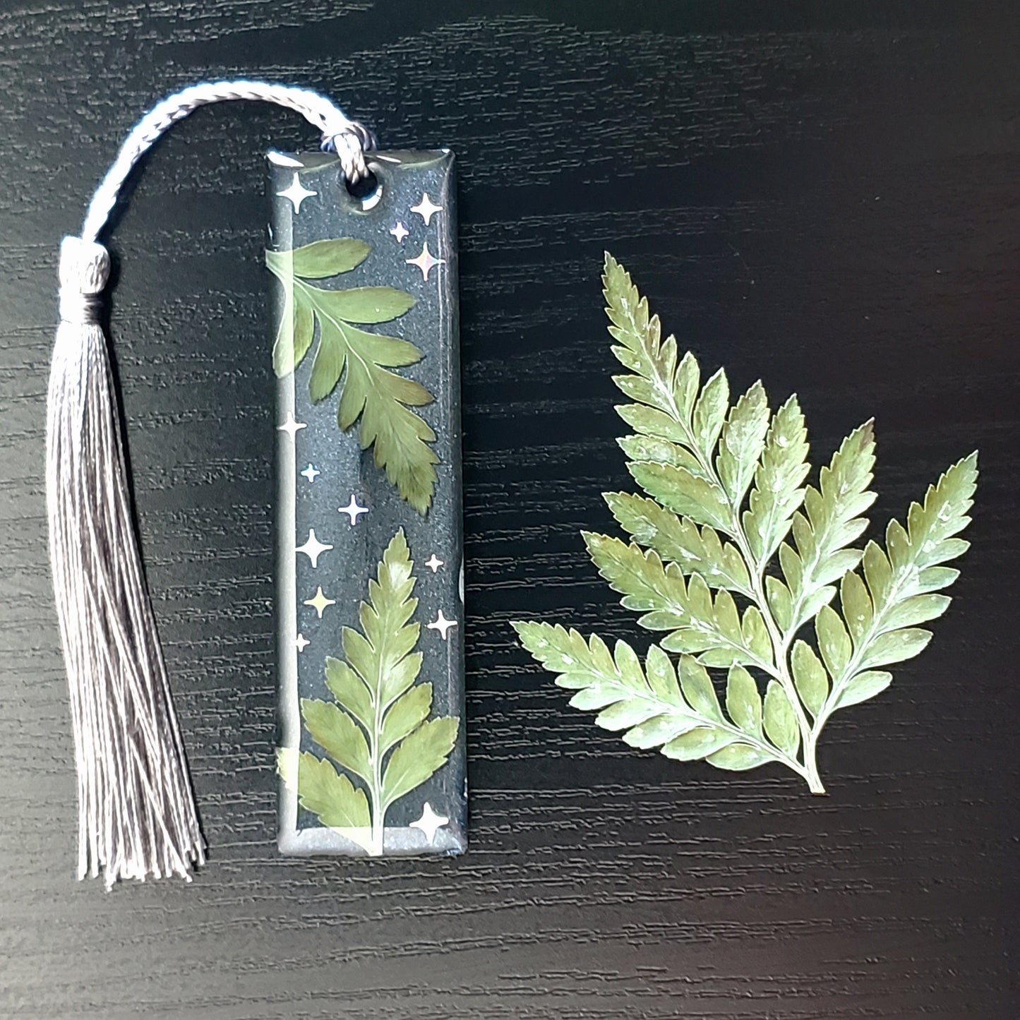 Starlit Fern Bookmark